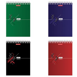 {{photo.Alt || photo.Description || 'Блокнот А5 146х205 мм, 80 л., гребень, картон, жесткая подложка, клетка, BRAUBERG, &quot;Стильный&quot;, 129818'}}