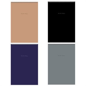 {{photo.Alt || photo.Description || 'Блокнот БОЛЬШОЙ ФОРМАТ А4 198х297 мм, 80 л., гребень, подложка, клетка, BRAUBERG &quot;Minimal Classic&quot;, 116424'}}