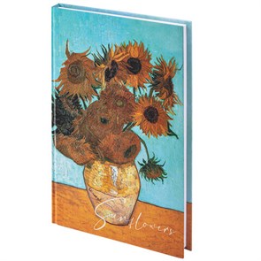 {{photo.Alt || photo.Description || 'Блокнот А5 (134х206 мм), 80 л., твёрдый, клетка, выборочный лак, STAFF, &quot;Подсолнухи&quot;, 114422'}}