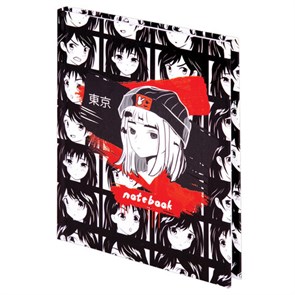 {{photo.Alt || photo.Description || 'Блокнот МАЛЫЙ ФОРМАТ (110х147 мм), А6, 80 л., твёрдый, клетка, STAFF, &quot;Аниме&quot;, 114436'}}