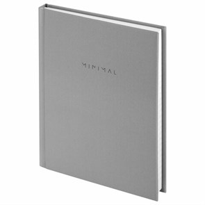 {{photo.Alt || photo.Description || 'Блокнот МАЛЫЙ ФОРМАТ 110х147 мм, А6, 80 л., твердый, клетка, BRAUBERG &quot;Minimal&quot;, серый, 116445'}}