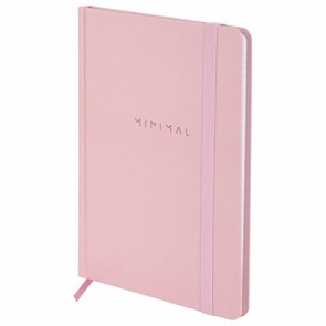 {{photo.Alt || photo.Description || 'Блокнот с резинкой в клетку 96 л., А5 145х203 мм, твердая обложка, BRAUBERG, &quot;Minimal розовый&quot;, 116319'}}