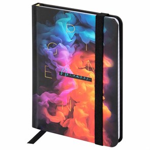 {{photo.Alt || photo.Description || 'Блокнот с резинкой в клетку 96 л., МАЛЫЙ ФОРМАТ А6, 109х148 мм, твердая обложка, BRAUBERG, &quot;Pigment&quot;, 116335'}}