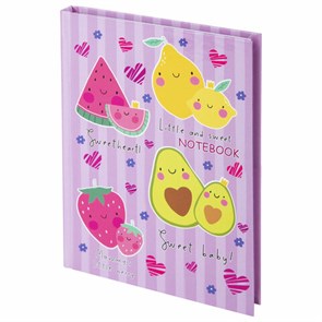 {{photo.Alt || photo.Description || 'Блокнот МАЛЫЙ ФОРМАТ (110х147 мм), А6, 80 л., твёрдый, клетка, BRAUBERG KIDS, &quot;Фруктики&quot;, 114444'}}