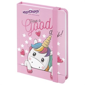 {{photo.Alt || photo.Description || 'Блокнот с резинкой в клетку 96 л., МАЛЫЙ ФОРМАТ А6 (109х148 мм), твердая обложка, ЮНЛАНДИЯ, &quot;Unicorn&quot;, 113742'}}