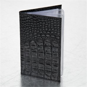 {{photo.Alt || photo.Description || 'Обложка для автодокументов натуральная кожа кайман, без тиснения, черная, BRAUBERG, 238189'}}