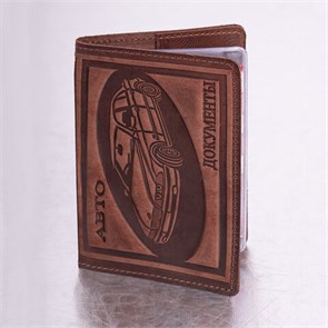 {{photo.Alt || photo.Description || 'Обложка для автодокументов натуральная кожа краст, машина + &quot;АВТОДОКУМЕНТЫ&quot;, коньяк, 238208'}}