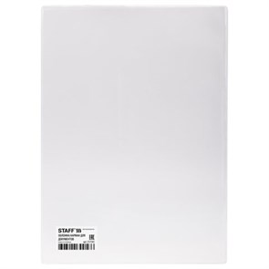 {{photo.Alt || photo.Description || 'Обложка-карман для документов ФОРМАТА A4 и свидетельства о рождении, ПВХ, прозрачная, STAFF, 237585'}}