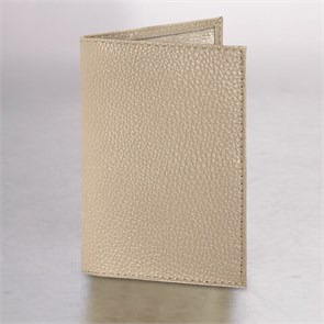 {{photo.Alt || photo.Description || 'Обложка для паспорта натуральная кожа флоттер, кожаный уголок, бежевая, BRAUBERG, 238863'}}