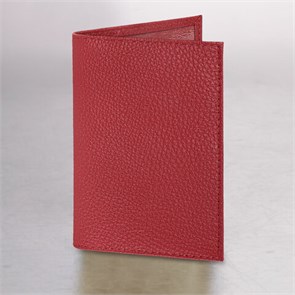 {{photo.Alt || photo.Description || 'Обложка для паспорта натуральная кожа флоттер, кожаный уголок, красная, BRAUBERG, 238865'}}