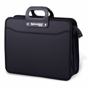 {{photo.Alt || photo.Description || 'Папка-портфель пластиковая BRAUBERG &quot;ПРЕМЬЕР&quot; А4 (390х315х120 мм) 3 отделения, фактура &quot;бисер&quot;, черная, 223082'}}