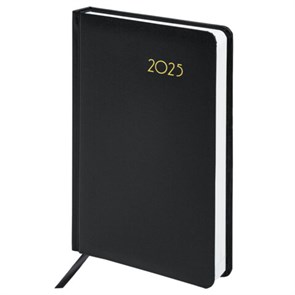 {{photo.Alt || photo.Description || 'Ежедневник датированный 2025 А5 138x213 мм BRAUBERG &quot;Select&quot;, балакрон, черный, 115808'}}