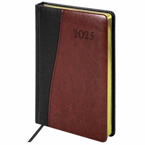 {{photo.Alt || photo.Description || 'Ежедневник датированный 2025, А5, 138x213 мм, BRAUBERG &quot;Cayman&quot;, под кожу, черный/коричневый, 115770'}}