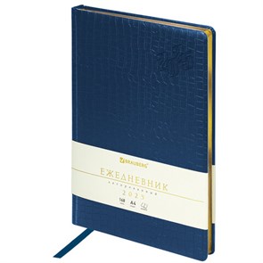 {{photo.Alt || photo.Description || 'Ежедневник датированный 2025, БОЛЬШОЙ ФОРМАТ, 210х297 мм, А4, BRAUBERG &quot;Comodo&quot;, под кожу, синий, 115735'}}