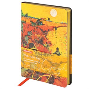 {{photo.Alt || photo.Description || 'Ежедневник недатированный B6 (127х186 мм), BRAUBERG VISTA, под кожу, гибкий, срез фольга, 136 л., &quot;Van Gogh&quot;, 112102'}}