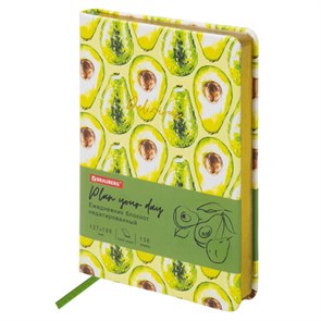 {{photo.Alt || photo.Description || 'Ежедневник недатированный B6 (127х186 мм), BRAUBERG VISTA, под кожу, твердый, 136 л., &quot;Avocado&quot;, 112112'}}