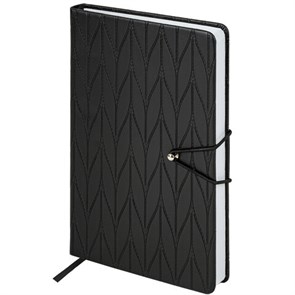 {{photo.Alt || photo.Description || 'Ежедневник недатированный А5 138х213 мм, BRAUBERG &quot;Braided&quot;, под кожу, гвоздик 160 л., черный, 116595'}}