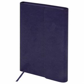 {{photo.Alt || photo.Description || 'Ежедневник с магнитным клапаном недатированный, под кожу, А5, фиолетовый, BRAUBERG &quot;Magnetic X&quot;, 113282'}}