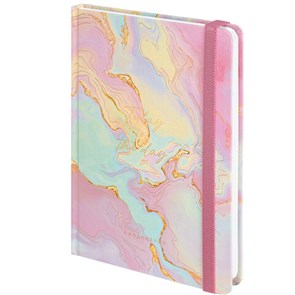 {{photo.Alt || photo.Description || 'Ежедневник недатированный с резинкой А5 (145х203 мм), BRAUBERG, твердый, фольга, 128 л., &quot;Marble&quot;, 114564'}}