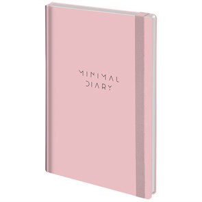 {{photo.Alt || photo.Description || 'Ежедневник недатированный с резинкой А5 145х203 мм, BRAUBERG, твердый, 160 л., &quot;Minimal&quot;, розовый, 116301'}}