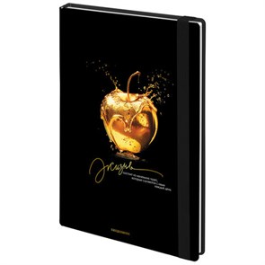 {{photo.Alt || photo.Description || 'Ежедневник недатированный с резинкой А5 145х203 мм, BRAUBERG, твердый, фольга, 128 л., &quot;Apple&quot;, 116294'}}