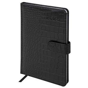 {{photo.Alt || photo.Description || 'Еженедельник датированный 2025, А5, 145х215 мм, BRAUBERG &quot;Party&quot;, под кожу, черный, 115970'}}