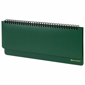 {{photo.Alt || photo.Description || 'Планинг настольный недатированный (305x140 мм) BRAUBERG &quot;Select&quot;, балакрон, 60 л., зеленый, 111695'}}