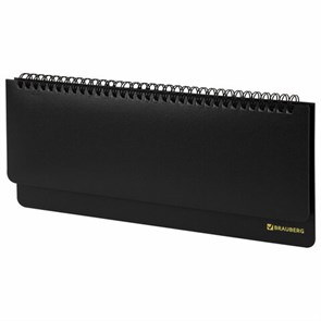 {{photo.Alt || photo.Description || 'Планинг настольный недатированный (305х140 мм) BRAUBERG &quot;Select&quot;, балакрон, 60 л., черный, 123797'}}