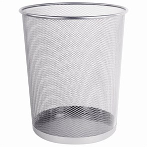 {{photo.Alt || photo.Description || 'Корзина для бумаг, БОЛЬШАЯ, 20 л, металлическая, серебристая, BRAUBERG &quot;Germanium&quot;, 231957'}}