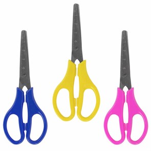 {{photo.Alt || photo.Description || 'Ножницы ЮНЛАНДИЯ 130 мм, с линейкой, цвет ассорти, в картонной упаковке с европодвесом, 238343'}}