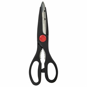 {{photo.Alt || photo.Description || 'Ножницы кухонные DASWERK, 210 мм, с орехоколом, зазубренные, 608905'}}