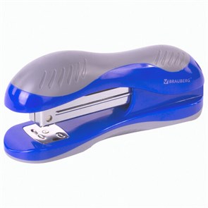 {{photo.Alt || photo.Description || 'Степлер №24/6, 26/6 BRAUBERG &quot;JET&quot;, до 25 листов, эргономичный, сине-серый, 229689'}}