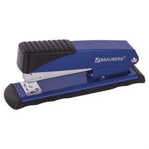 {{photo.Alt || photo.Description || 'Степлер №24/6, 26/6 металлический BRAUBERG &quot;Office&quot;, до 30 листов, синий, 228612'}}