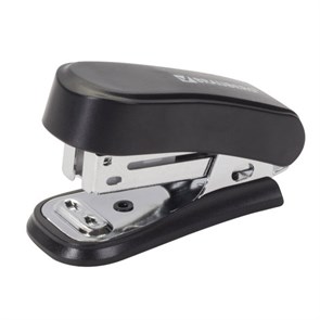 {{photo.Alt || photo.Description || 'Степлер №24/6, 26/6 МИНИ BRAUBERG &quot;Standard&quot;, до 25 листов, с антистеплером, черный, 226849'}}