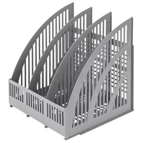 {{photo.Alt || photo.Description || 'Лоток вертикальный для бумаг BRAUBERG &quot;Energy&quot;, 250 мм, 3 отделения, сетчатый, сборный, серый, 237018'}}