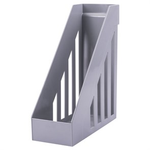 {{photo.Alt || photo.Description || 'Лоток вертикальный для бумаг, увеличенная ширина (277х100х290 мм), BRAUBERG-MAXI, серый, 231051'}}