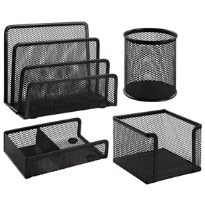 {{photo.Alt || photo.Description || 'Настольный набор из металла BRAUBERG &quot;Germanium&quot;, 4 предмета, черный, 231964'}}