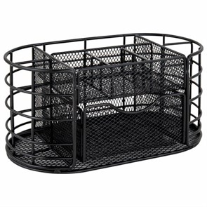 {{photo.Alt || photo.Description || 'Органайзер для косметики и мелочей металлический 9 секций, MONTE VITA, 105х218х110 мм, чёрный, 272476'}}