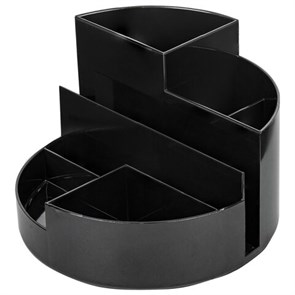 {{photo.Alt || photo.Description || 'Подставка-органайзер BRAUBERG DELTA, 6 отделений, 130х130х90 мм, черная, 238100'}}