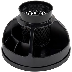 {{photo.Alt || photo.Description || 'Подставка-органайзер STAFF &quot;Attraction&quot;, 9 отделений, вращающаяся, черная, 238319'}}