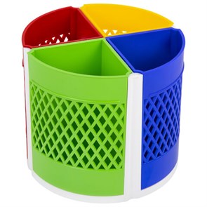 {{photo.Alt || photo.Description || 'Подставка-органайзер STAFF &quot;Octet&quot;, 4-8 отделений (трансформер), вращающаяся, разноцветная, 238322'}}