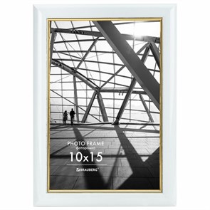 {{photo.Alt || photo.Description || 'Рамка 10х15 см небьющаяся, багет 14,6 мм, пластик, BRAUBERG &quot;Original Line&quot;, белая/золото, 391235'}}