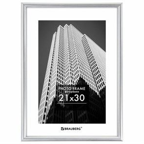 {{photo.Alt || photo.Description || 'Рамка 21х30 см небьющаяся, багет 12 мм, пластик, BRAUBERG &quot;Original&quot;, серебристая, 391231'}}