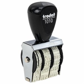 {{photo.Alt || photo.Description || 'Датер ручной ленточный, оттиск 25х4 мм, месяц буквами, TRODAT 1010, 78471'}}