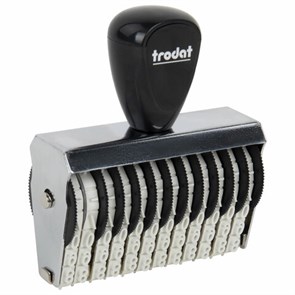 {{photo.Alt || photo.Description || 'Нумератор ручной ленточный, 12 разрядов, оттиск 62 х5 мм, TRODAT 15512, 54905'}}