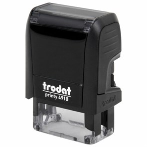 {{photo.Alt || photo.Description || 'Оснастка для штампа, размер оттиска 26х9 мм, синий, TRODAT 4910 P4, подушка в комплекте, 56876'}}