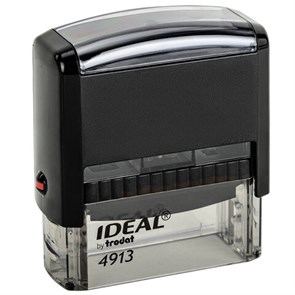 {{photo.Alt || photo.Description || 'Оснастка для штампа, размер оттиска 58х22 мм, синий, TRODAT IDEAL 4913 P2, подушка в комплекте, 125423'}}