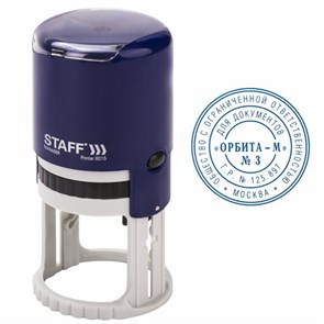 {{photo.Alt || photo.Description || 'Печать самонаборная STAFF, 1,5 круга, оттиск D=40, &quot;Printer 8015&quot;, КАССА В КОМПЛЕКТЕ, 237438'}}