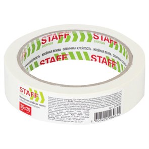 {{photo.Alt || photo.Description || 'Клейкая лента малярная креппированная 25 мм x 25 м, STAFF, 229058'}}