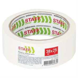 {{photo.Alt || photo.Description || 'Клейкая лента малярная креппированная 38 мм x 25 м, STAFF, 229059'}}